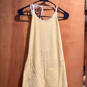 Charlie holiday Yellow Halter Dress